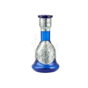 Platinum & Blue Glass Base