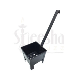 Charcoal Holder Horizontal Black