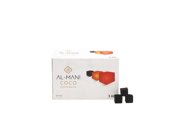 Al-Mani Coco Premium 3KG Charcoal