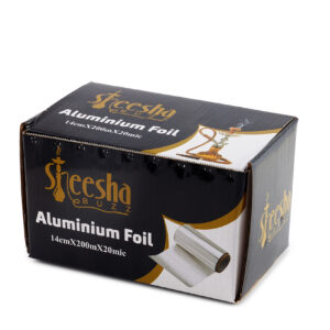 Sheeshabuzz Aluminium Foil 14cm x 200m x 20mic