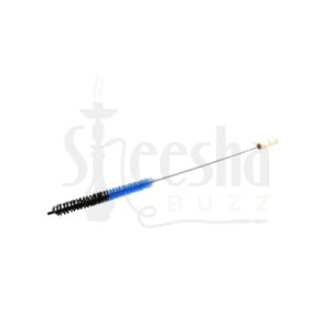 Al-Mani Shaft Brush with Wooden Hand Blue