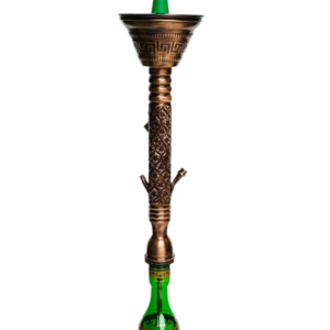 Bronze Thin Floral Unique Armani Ice Shisha