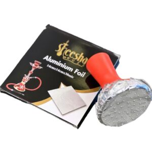 Silver Thick Unique Armani Ice Shisha